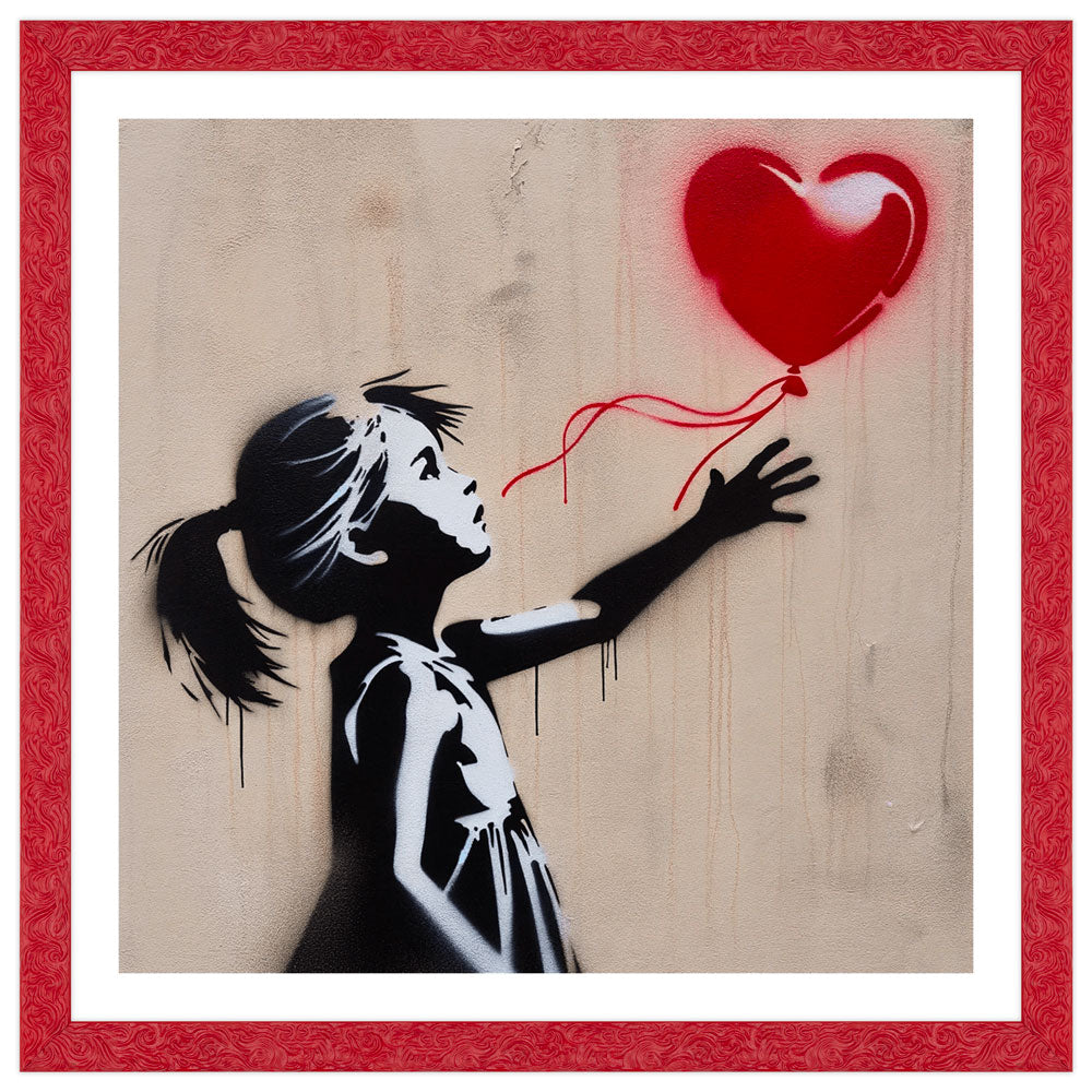 Reproduction popular famous painting Bansky IX quadri moderni intelaiato poster design