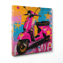 La Vespa che Sfida i Colori