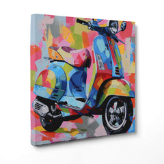 Arlecchino Motorizzato - Vespa in Patchwork