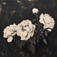 Sogno Notturno: Peonie su Velluto