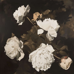 Sfumature d'Avorio: Peonie nell'Ombra