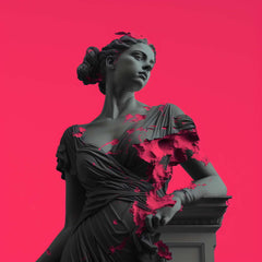 Classic Pop - Musa in Schegge di Fucsia