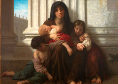 William-Adolphe Bouguereau - Famiglia indigente