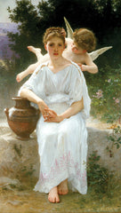 William-Adolphe Bouguereau - Whisperings of Love