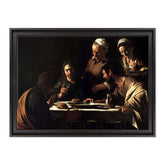 Caravaggio - Cena in Emmaus Stupore