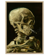 Van Gogh - Teschio con sigaretta accesa