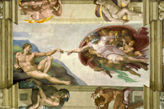 Michelangelo - Creazione di Adamo