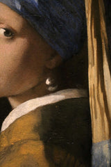 Vermeer - Dettaglio Ragazza con l'orecchino di perla