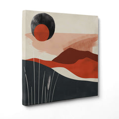 Eclipse Terrestre in Rosso Marsala