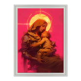 Classic Pop - Maternità in Rosso: Visione Moderna