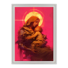 Classic Pop - Maternità in Rosso: Visione Moderna