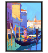 Gondolieri in Silhouette