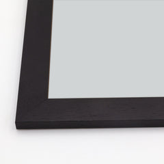 Cornice Moderna su Misura - Modello Piattina Nera Poro Aperto
