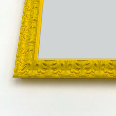 Cornice Moderna su Misura - Modello Pop Firenze colore Giallo