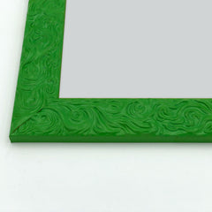 Cornice Moderna su Misura - Modello Andy colore Verde