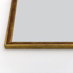 Cornice Classica su Misura - Modello Tiziano Foglia Oro e Mogano