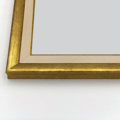 Cornice Classica su Misura - Modello Botero Foglia Oro