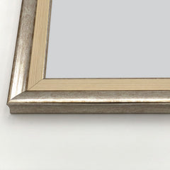 Cornice Classica su Misura - Modello Botero Foglia Argento e Avorio