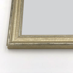 Cornice Classica su Misura - Modello Galleria Borghese Foglia Argento