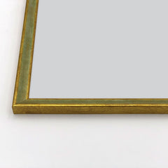 Cornice Classica su Misura - Modello Tiziano Foglia Oro e Verde
