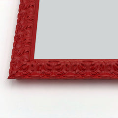 Cornice Moderna su Misura - Modello Pop Firenze colore Rosso
