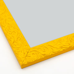 Cornice Moderna su Misura - Modello Andy colore Giallo