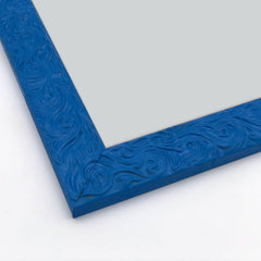 Cornice Moderna su Misura - Modello Andy colore Blu Cobalto