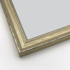 Cornice Classica su Misura - Modello Galleria Borghese Foglia Argento