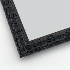 Cornice Moderna su Misura - Modello Pop Firenze colore Nero