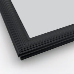 Cornice Moderna su Misura - Modello Modigliani Nero