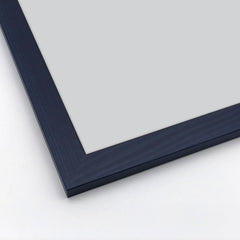 Cornice Moderna su Misura - Modello Napoli Blu Velato