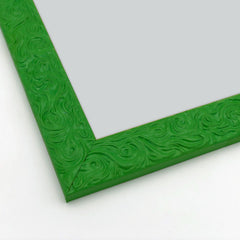 Cornice Moderna su Misura - Modello Andy colore Verde