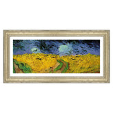 Van Gogh - Campo di grano con volo di corvi