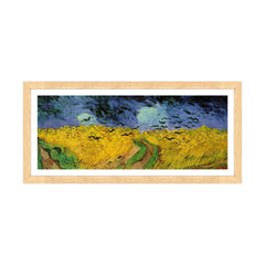 Van Gogh - Campo di grano con volo di corvi