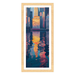 Tramonto su Manhattan: River Reflections