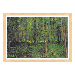 Van Gogh - Alberi e sottobosco