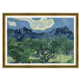 Van Gogh - Ulivi con le Alpilles sullo sfondo