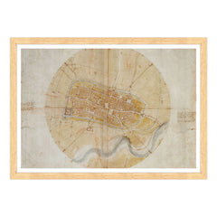 Leonardo Da Vinci - Pianta di Imola