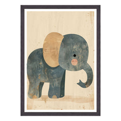 Serenità Sabbiata: L'Elefante Pensieroso
