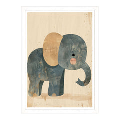 Serenità Sabbiata: L'Elefante Pensieroso
