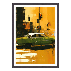 Attraversamento Vintage: Epoca Verde su Strisce