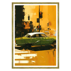 Attraversamento Vintage: Epoca Verde su Strisce