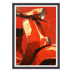 Sognando il Rosso: Vespa in Scena