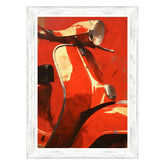 Sognando il Rosso: Vespa in Scena