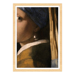 Vermeer - Dettaglio Ragazza con l'orecchino di perla