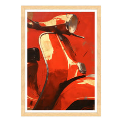 Sognando il Rosso: Vespa in Scena