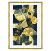 Natura Astratta in Oro e Ombra