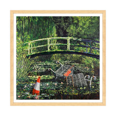 Banksy - show me the monet