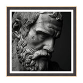 Volto del Pensiero: Ritratto di una Mente Antica