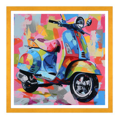Arlecchino Motorizzato - Vespa in Patchwork
